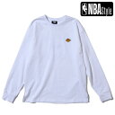  NBA Style  Los Angeles Lakers スモールロゴ ルーズフィットロングスリーブ Tシャツ　  ロサンゼルス・レイカーズ 22ssdrop0